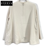 CRANE 象牙色 14122-4032 半拉鍊喇叭上衣 1 件 [二手]