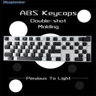SEPTEMBER Keyboard Keycap Keyboard Replacement 104Pcs Mechanical Keyboard 104/108 980k Colorful Blan