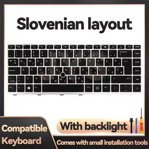 For HP EliteBook 840 G5/840 G6/846 G5/745 G5/645 G6/ZBook 14u G5 G6 laptop replacement keyboard with