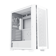 【MONTECH 君主】Air 1000 LITE WHITE 入門版 內含12cm風扇*3/網孔面板/鋼化玻璃 電腦機殼 (白)