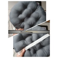 Soft Comfortable Motorcycle Seat Cushion Round Oval Plain Size 30x30cm