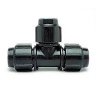 POLY pipe connector fitting PVC EQUAL TEE 20MM / 25MM / 32MM