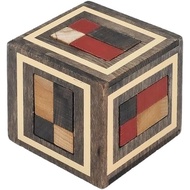 Original 3D Wooden Brain Teaser Puzzle - 3D Puzzle for Kids 8+ & Adults, Desk Toy Delight, Challengi