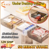 【SG】Under Desk Drawer Under Table Hidden Drawer Sliding Storage Drawer Desk Stationery Storage Box