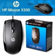 WIRED MOUSE hp X500 CABLE MOUSE/ hp X500 OPTICAL USB - hp X500