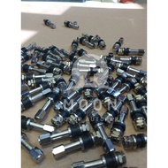 Motorcycle Tubeless Valve Chrome Car Valve Long Short Iron Tubeless Tire Valve Tubeless Valve