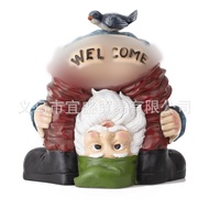 Inverted Dwarf Ornaments Ornaments Design Garden Dwarf Welcome to Courtyard Spoof Outdoor Welcome K7