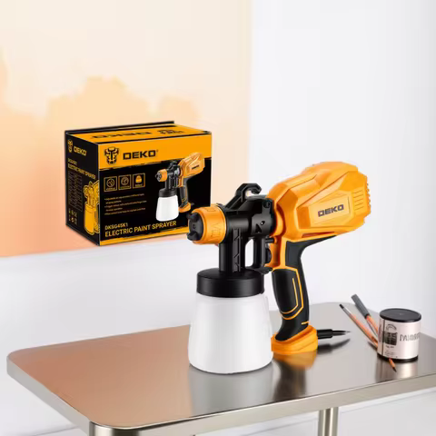DEKO New Product DKSG45K1 450W HIGH POWER HOME ELECTRIC SPRAY GUN Household DIY