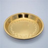 Thick Pure Copper Chicken Plate Copper Plate Brass Plate Copper Basin Thickened God-offering Plate C