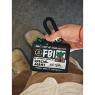 FBI card holder bus card subway card cover exhibition access card case student campus card holder wi