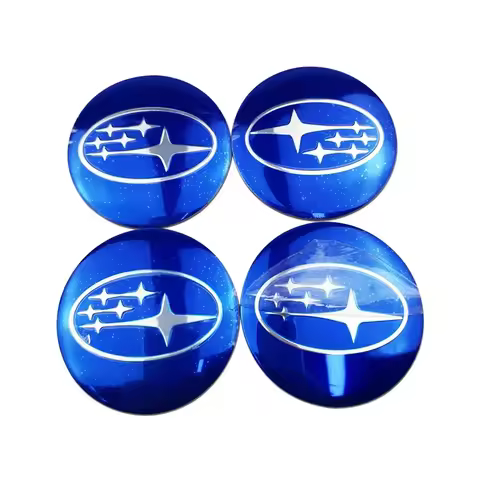 60mm/65mm Car Wheel Rims Hub Center Cap Cover for Subaru STI Forester Outback Impreza Legacy WRX BRZ
