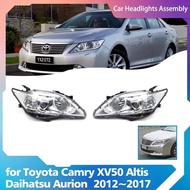 Headlights Assembly for Toyota Camry XV50 Altis Daihatsu Aurion Asian 2012~2017 Fog Lights Map Halog