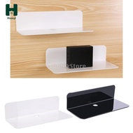 Homyl Acrylic Floating Shelf Bracket for Collectible Speakers Action Figures