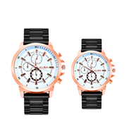 JAM TANGAN COUPLE CRONO RANTAI PREMIUM PRIA WANITA GROSIR MURAH ARLOJI TERBARU