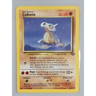 Pokemon TCG - Vintage Pokemon Card, CUBONE, Non Holo (card slightly damaged)