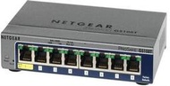 NETGEAR網件GS108T v2 8口千兆智能網管交換機LAG匯聚鏈路聚合（詢價）