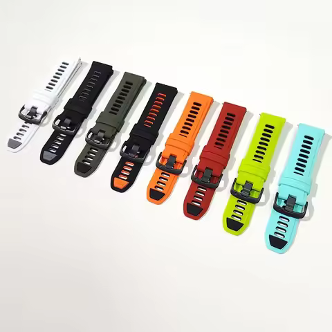 Strap 22mm For Amazfit Cheetah Pro / Round Sports Soft Silicone Band For Amazfit GTR 4 3 Pro 2/Strat