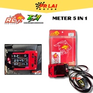 REDLEO METER 5 IN 1 ESR MOTOR METER ECU MODE RED LEO