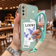 Casing hp For VIVO Y20 Y20s Y20i Y20t Y20G Y12s Y12a Y11s Y30G Y33t Y33s Case Butterfly Cover biru C