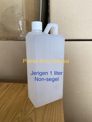 Jerigen plastik 1 liter/1000 ml (non-segel) - BALL-an