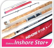 คันเบ็ด Elektra Inshore Star Plus คันหน้าดิน ไม้ก็อกเคลือบ สปิน/เบท 8-10 ฟุต