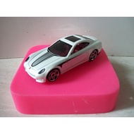 Ferrari 612 Scaglietti - White (Loose From 5 Pack) - Miniature Toy Car Hot Wheels Diecast/