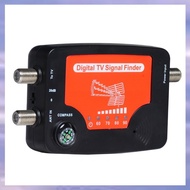 (ECRW) Digital TV TV Signal Finder Portable TV Antenna Signal Strength Detector Meter Signal Prober 
