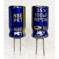 Samwha LZ 100uf 35v 105 capacitor