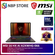 MSI Vector 16 HX AI A2XWHG-066 16" QHD+ Gaming Laptop