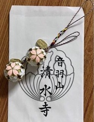 日本清水寺 開運櫻鈴 御守