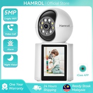 Hamrol Wi-Fi Indoor Home 5X Zoom One Click Baby Monitor CCTV