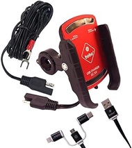 BOBO Unisex Adult Waterproof Bike/Motorcycle/Scooter Mobile Phone Holder Mount, Ideal for Maps and G