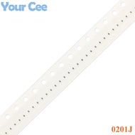 100pcs 0201J 0201 SMD Resistor 5% 1/20W 0R 10R 33R 220R 330R 470R 1K 1.5K 2K 3.3K 4.7K 10K 47K 100K 