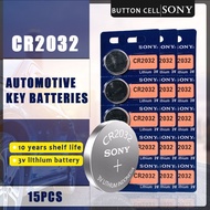 exciting۞﹍15PCS/lot SONY Original CR2032 Button Cell Battery 3V Lithium Batteries CR 2032 for Watch 