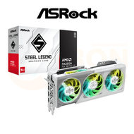 VGA การ์ดจอ ASROCK AMD RADEON RX 9070 XT STEEL LEGEND 16GB GDDR6