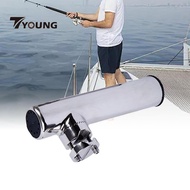 [In Stock] Fishing Rod Holder, Fishing Rod Clamp, Stainless Steel Fishing Rod Holder for Kayak