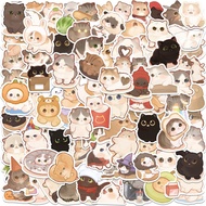 140Pcs Cute Cat Pet Stickers Waterproof Decals Reusable Labels for Water Cup Daily Decor