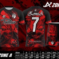 ชุดกีฬาพิมพ์ลาย  WOLF KING ราชาหมาป่า เสื้อบอล ชุดกีฬาพิมพ์ลาย ทรงเอ ใส่เที่ยว