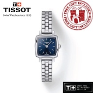 Tissot T058.109.11.041.01 Women's Lovely Square Silver Dial Stainless Steel Watch T0581091104101