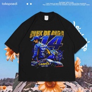 Nascar ALEX DE ALBA OVERSIZE Vintage T-shirt - NASCAR OVERSIZE T-shirt