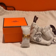 Hermes Olympe 皮革戒指 H