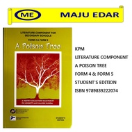 KPM LITERATURE TEXTBOOK - A POISON TREE - FORM 4 & FORM 5