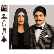 The Addams Family Wig Rubie's Adult The Addams Family Adult Wig Halloween Wigs