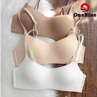 Japan seamless bra woman seamless underwear small chest underwear without steel ring push up small big breasts gathering bra no steel ring bra non wired breathable thin cup wireles