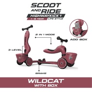 Scoot And Ride Highway Kick 1 Lifestyle รุ่นใหม่! มาพร้อมลวดลายกราฟฟิคสุดเท่ พร้อมกล่องเก็บของด้านหน