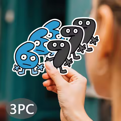 Cute Virus Meme 67 Anime 3 Inch Vinyl Sticker Decal for Car Laptop Water Bottle Luggage Skateboard M
