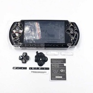 Black Color Full Case With Buttons Kits For PSP1000 PSP 1000 2000 Psp 3000 Housing Shell