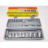 KENMASTER SOCKET WRENCH SET 27PCS/SOCK WRENCH 27PCS