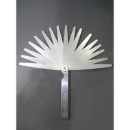 0.02mm to 1.00mm 17 Blades Thickness Feeler Gauge/ Gauge Filler/ BERRYLION Brand Gauge Ruler
