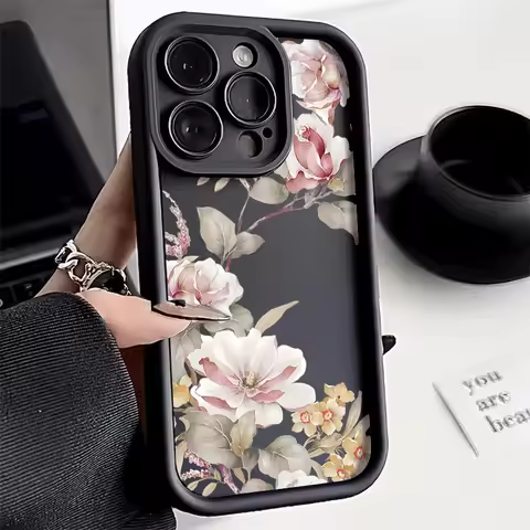 Oil Painting Flowers Phone Case For Infinix Hot 40 Pro 40i 30 30i 20 10 9 11 Play Note 40 Pro Plus 3